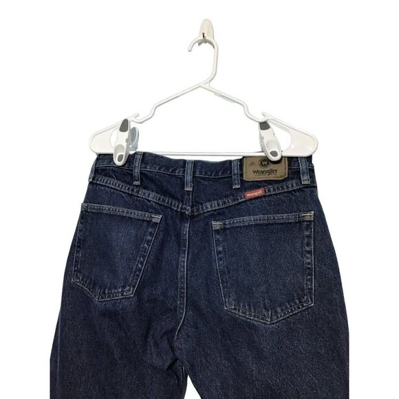 Wrangler Men's High Rise Dark Wash Jeans 34x29 - Picture 5 of 10